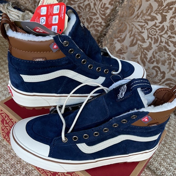 Vans Sk8-Hi Mte 2.0 Dx Dress Blues/Marshmallow WM - Picture 11 of 16